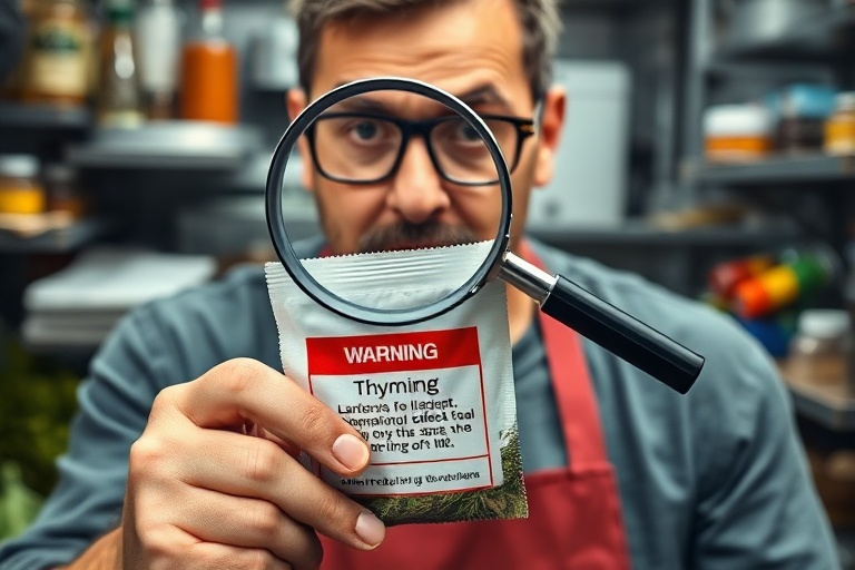 Malta Malta Health Alert: Thyme Packets Recalled