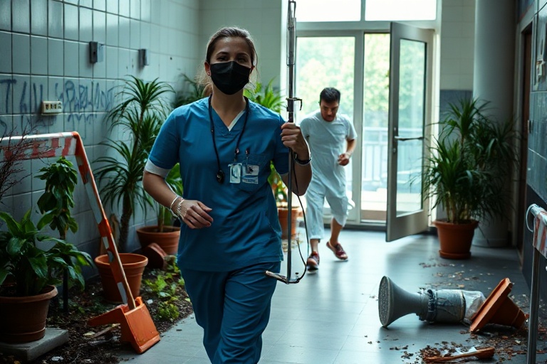 Malta Mount Carmel Nurses: Patients at Risk in Refurbished Garden