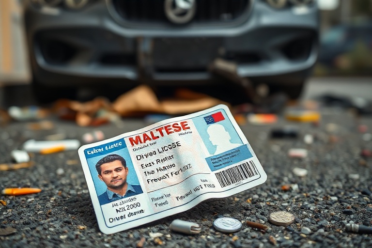 Malta Sliema Crash: Driver Held Licence Without Residence Permit