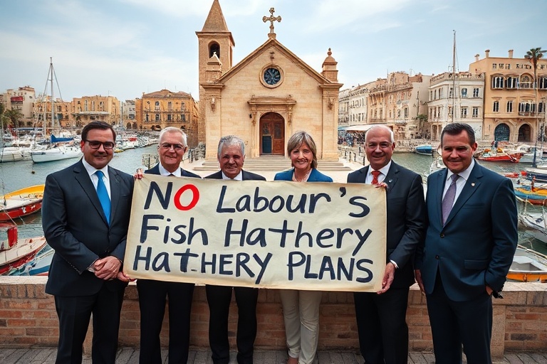 Malta Marsaxlokk Council Clashes with Labour Over Fish Hatchery Plan