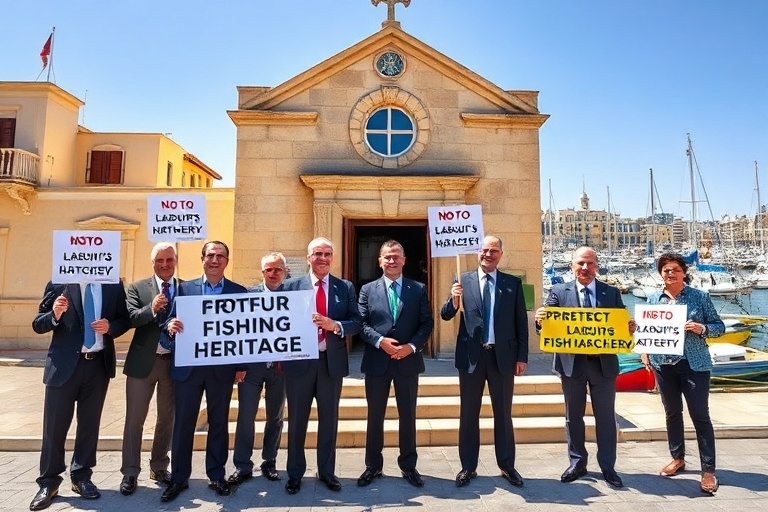 Malta Marsaxlokk Council Clashes with Labour Over Fish Hatchery Plan
