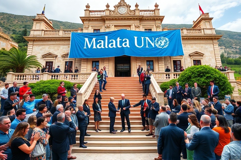 Malta Malta Makes Waves at UN: Climate Change Resolution Adopted