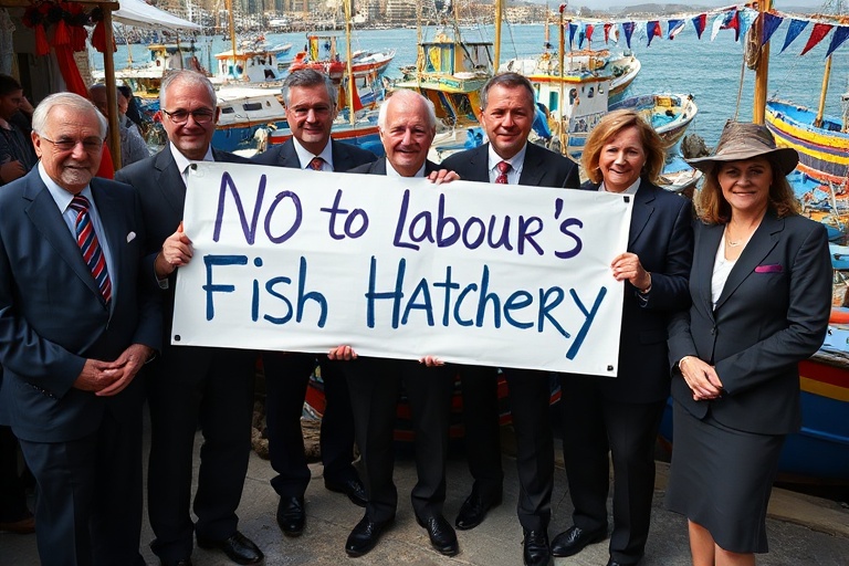Malta Marsaxlokk Council Clashes with Labour’s Fish Hatchery Plans