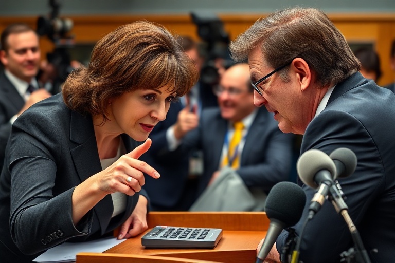 Malta ‘Where’s your calculator?’ Delia challenges Finance Minister on government costs