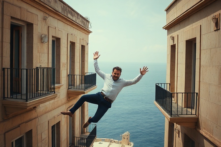 Malta Gżira Balcony Fall: Man in Critical Condition