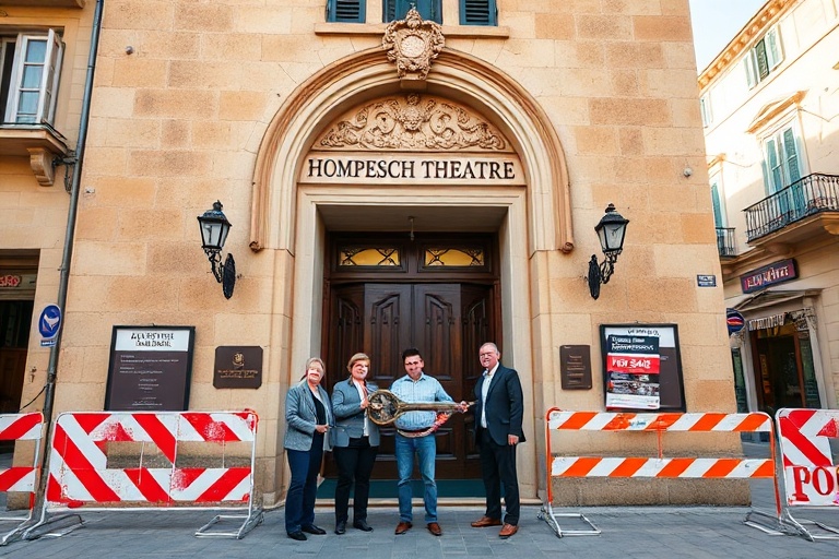 Malta Żabbar Council Buys Hompesch Theatre to Save It from Developer’s Hammer
