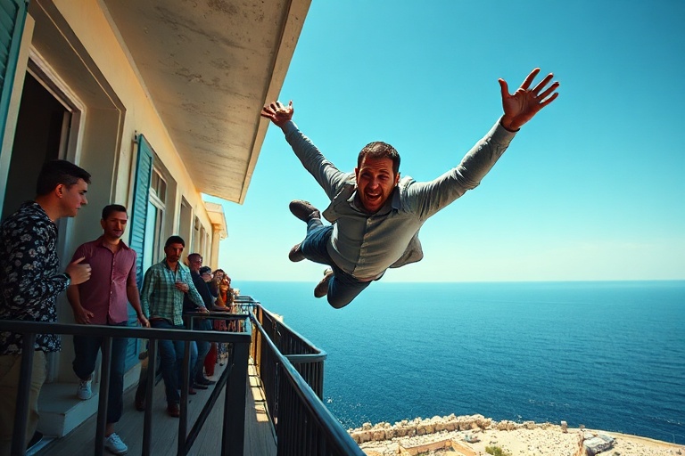 Malta Gżira Man in Critical After Balcony Fall