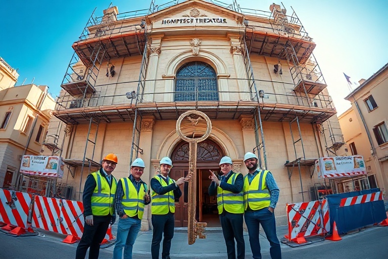 Malta Żabbar Saves Hompesch Theatre from Development