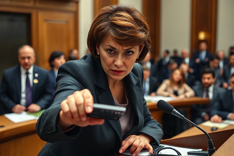Malta ‘Where’s your calculator?’ Delia challenges Finance Minister on government costs