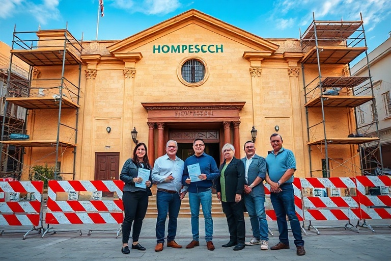 Malta Żabbar Council Saves Hompesch Theatre from Demolition