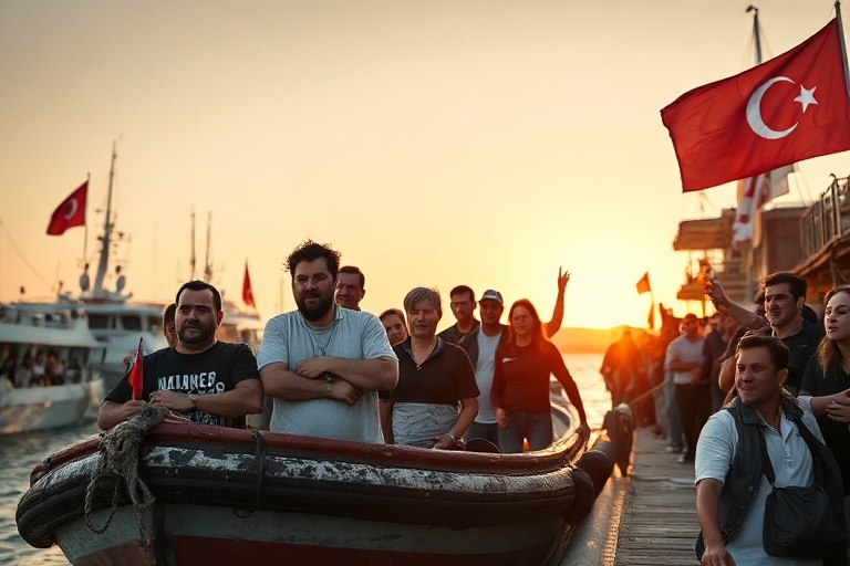 Malta Maltese Activist Among Gaza Flotilla Arriving in Turkey