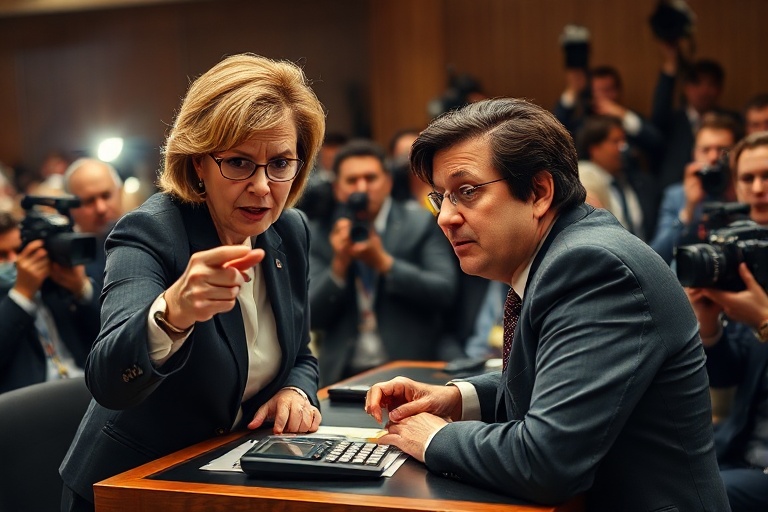 Malta ‘Where’s your calculator?’ Delia challenges Finance Minister on government costs