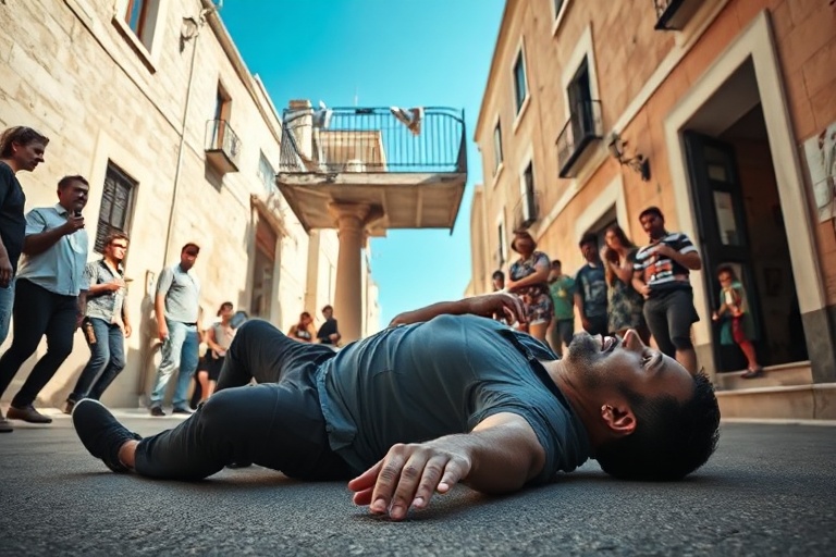 Malta Man Seriously Injured in Gżira Balcony Fall