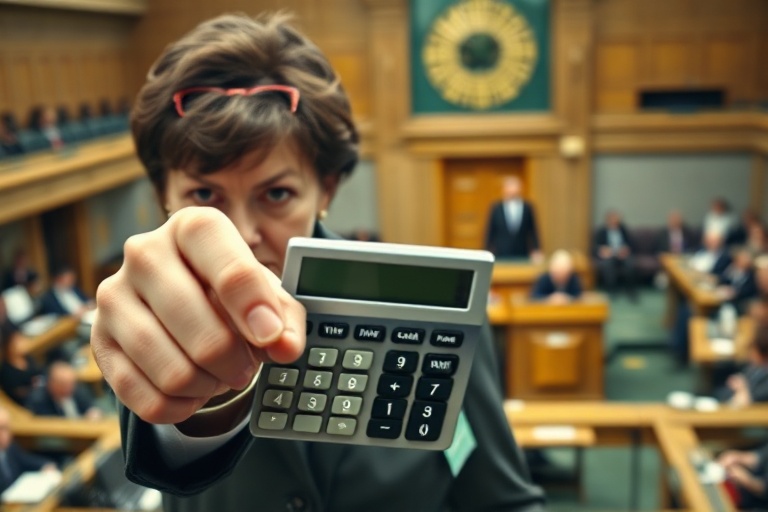 Malta Delia Challenges Finance Minister: ‘Where’s Your Calculator?’