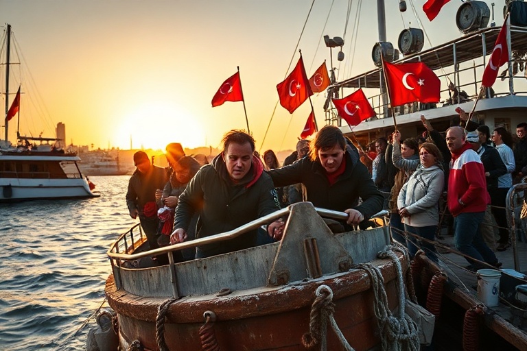 Malta Gaza Flotilla Activists Arrive in Turkey After Israel Deportation