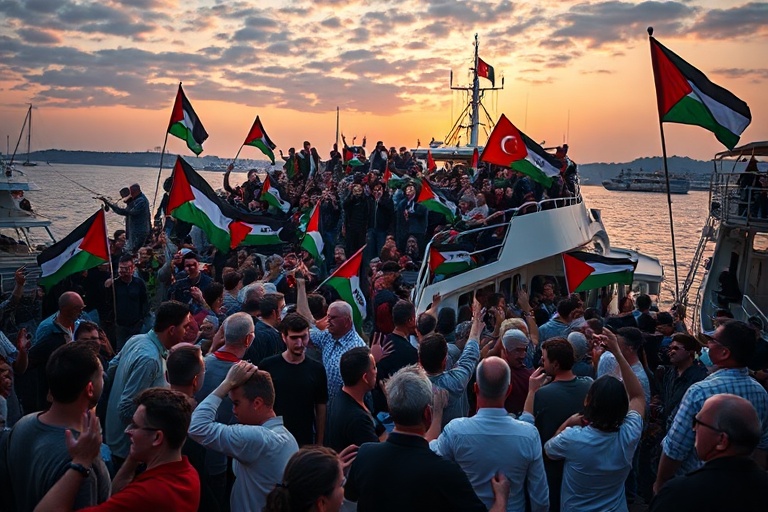 Malta Gaza Activists Arrive in Turkey After Israel Deportation