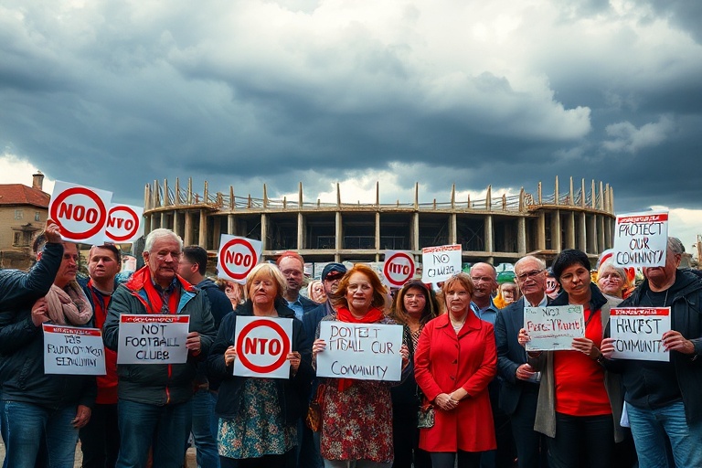 Malta Pembroke Residents Fight Football Club Plans