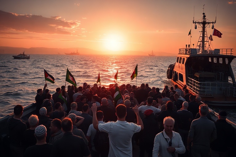 Malta Gaza Flotilla Activists Arrive in Turkey After Israel Deportation