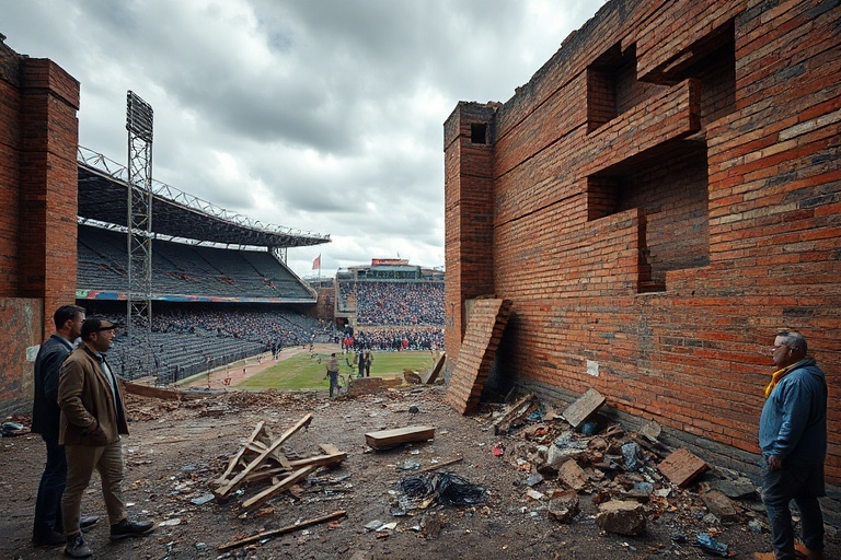 Malta Paola Wall Mystery: No Permit for Stadium Demolition