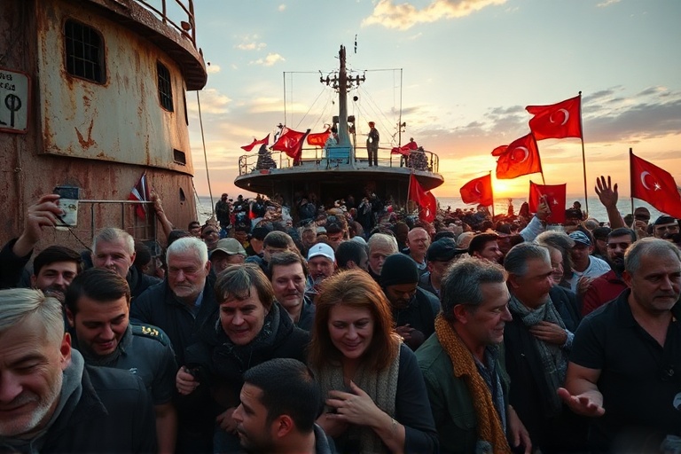 Malta Gaza Flotilla Activists Arrive in Turkey