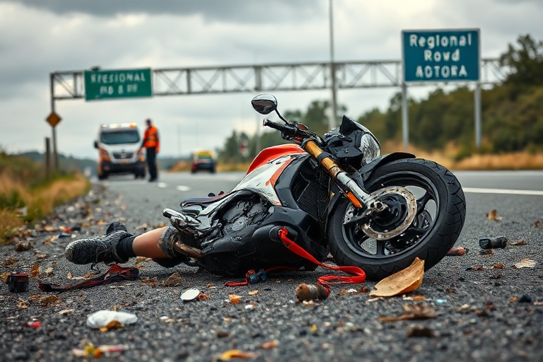 Malta Motorcyclist Seriously Injured in Regional Road Crash