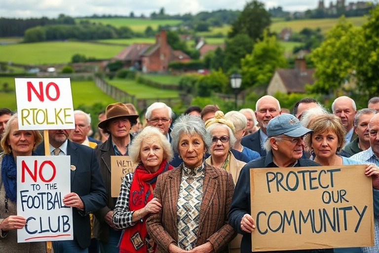 Malta Pembroke Residents Battle Football Club Expansion Plans