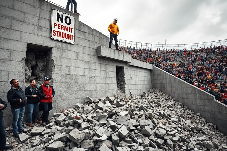 Malta Labour’s Stadium Wall Demolished: A Surprise Before Mass Meeting