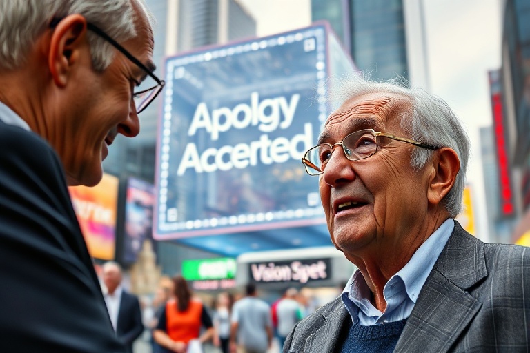 Malta Senior Citizen Apology: Vision 2050 Cube Learns Lesson in Respect