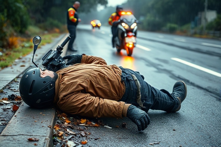 Malta Motorcyclist Hurt in Ħal Far Regional Road Collision