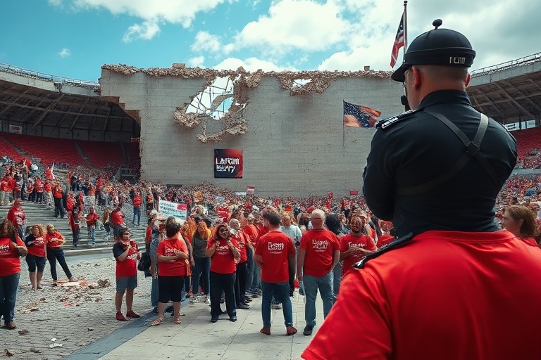 Malta Labour’s Stadium Wall Mystery: No Permit, No Answers