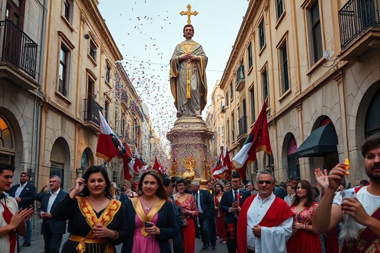 Malta Għajnsielem’s St Anthony Feast: A Night of Magic in Gozo