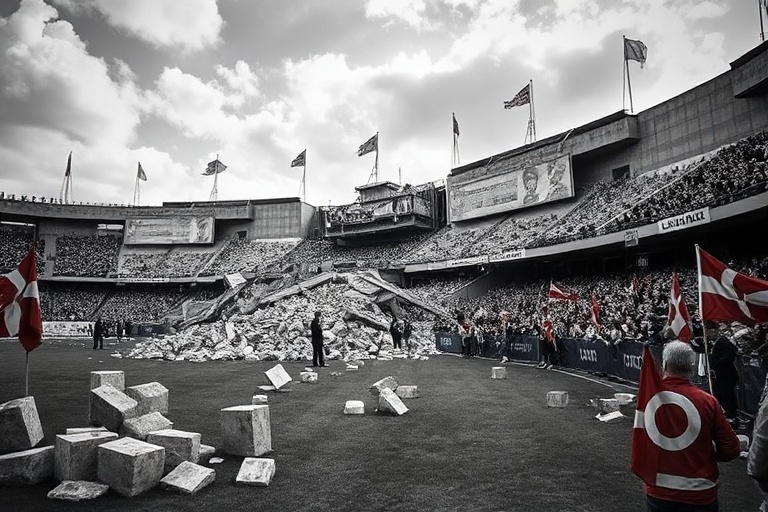 Malta Stadium Wall Demolished: No Permit, No Answers