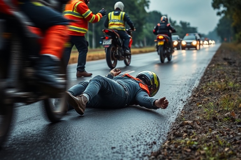 Malta Motorcyclist Hurt in Regional Road Collision