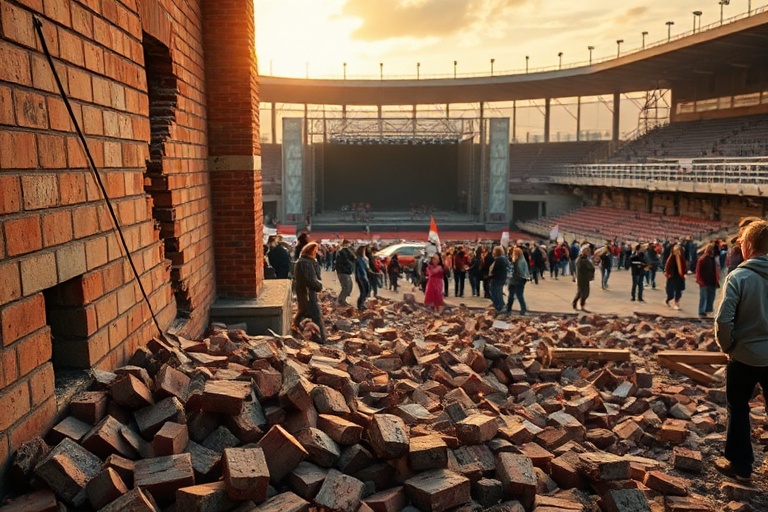 Malta Labour Dismantles Stadium Wall Without Permit