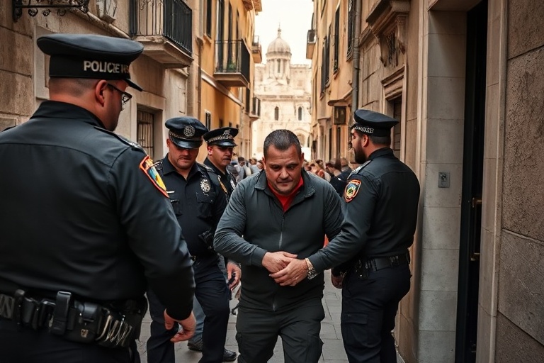 Malta Rape Suspect’s Escape Attempt Foiled in Valletta