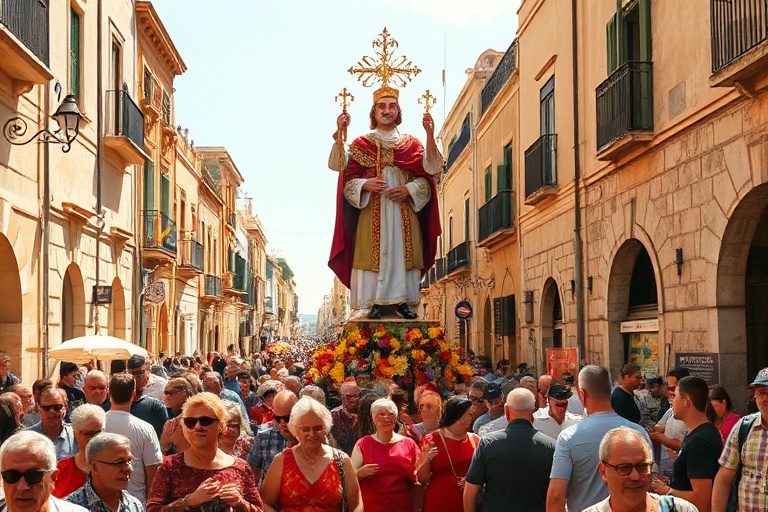Malta Għajnsielem’s Red-Hot Summer Kickoff: The Feast of St Anthony of Padua