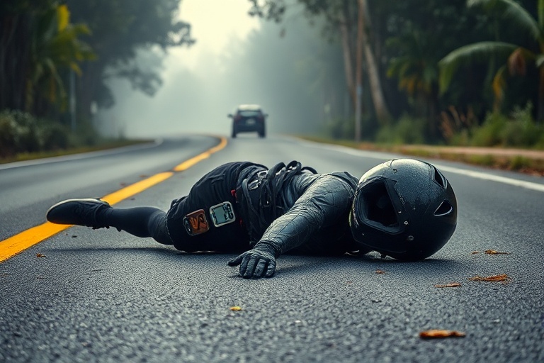 Malta Motorcyclist Hurt in Regional Road Crash
