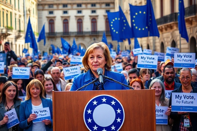 Malta Metsola Rallies Voters: Choose Malta’s Future