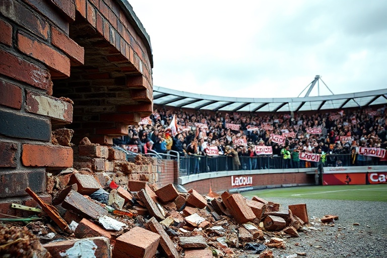 Malta Labour’s Wall of Silence: Stadium Barrier Dismantled Without Permit