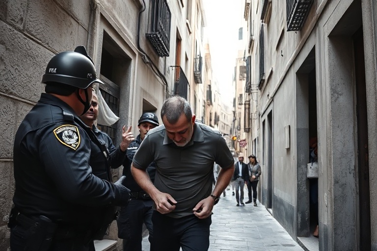 Malta Rape Suspect’s Bold Escape Attempt Foiled in Valletta