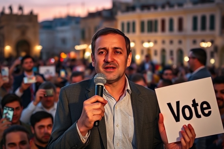 Malta Abela’s Last-Minute Plea: ‘Collect Your Vote, Keep Convincing Until the Last Second’