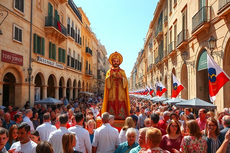 Malta Għajnsielem’s St Anthony Feast: A Magical Night Under the Stars