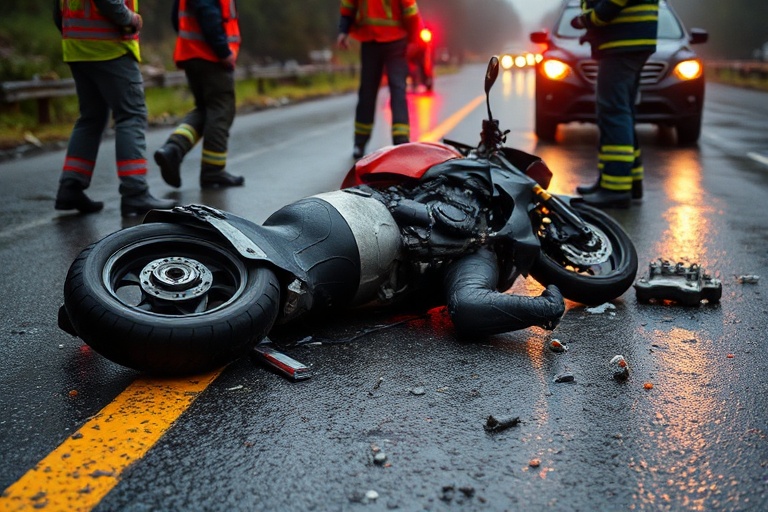 Malta Motorcyclist Hurt in Regional Road Collision