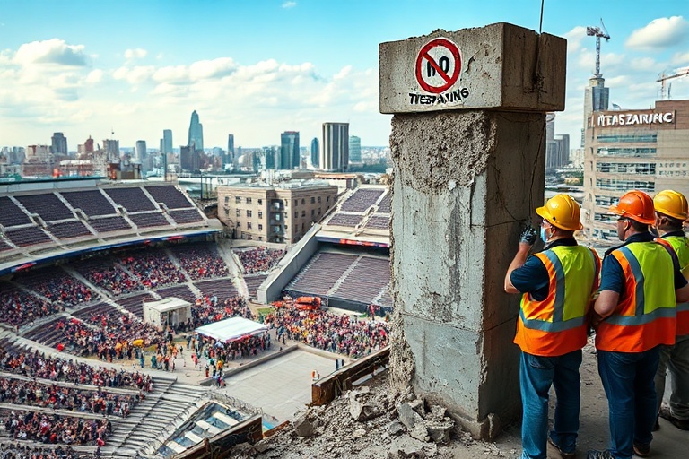 Malta Labour’s Stadium Wall Demolished Without Permit