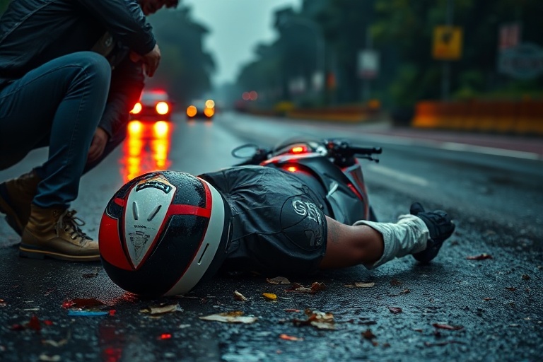 Malta Motorcyclist Injured in Regional Road Crash