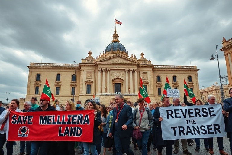 Malta Mellieħa Residents Fight to Save Green Lung from Concrete Jungle