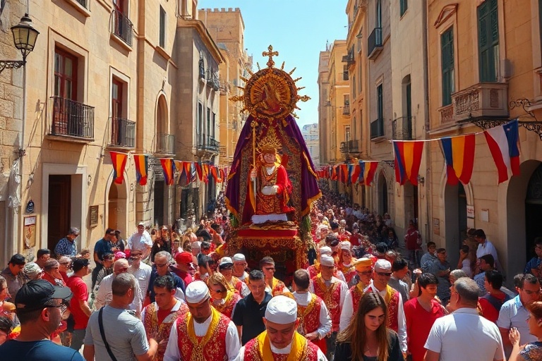 Malta Għajnsielem’s Red-Hot Celebration: The Feast of St Anthony of Padua