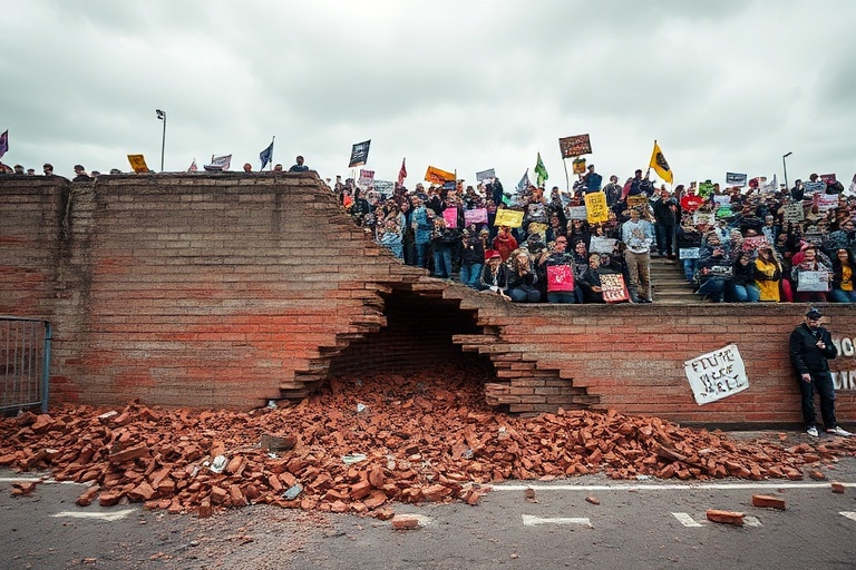 Malta Labour’s Stadium Wall Demolition: No Permit, Many Questions