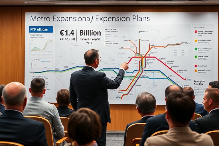 Malta PN unveils its €1.4 billion, five-year metro plan
