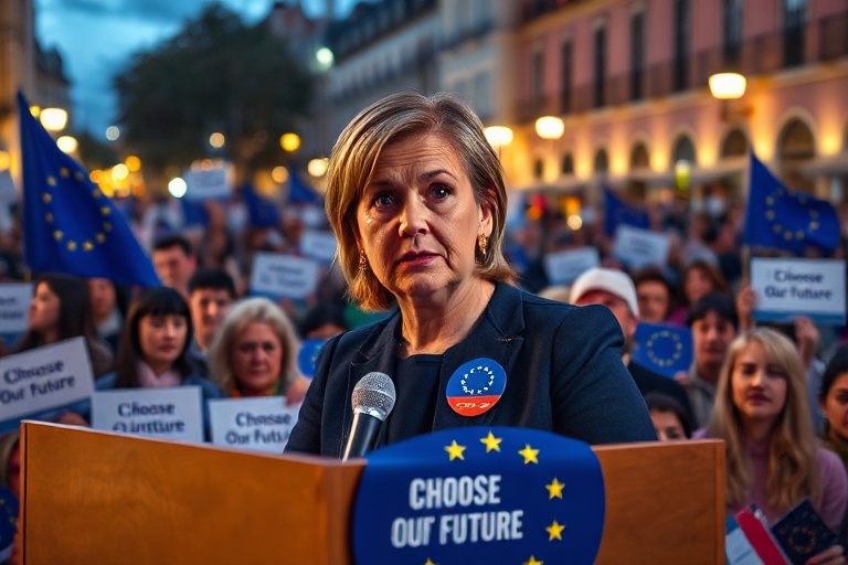 Malta Roberta Metsola Rallies Voters for Malta’s Future